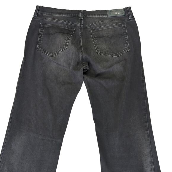 Diesel Jeans Bootzee-St Regular Slim Boot Cut Jeans Black Wash Women's Size 32 - Picture 5 of 9